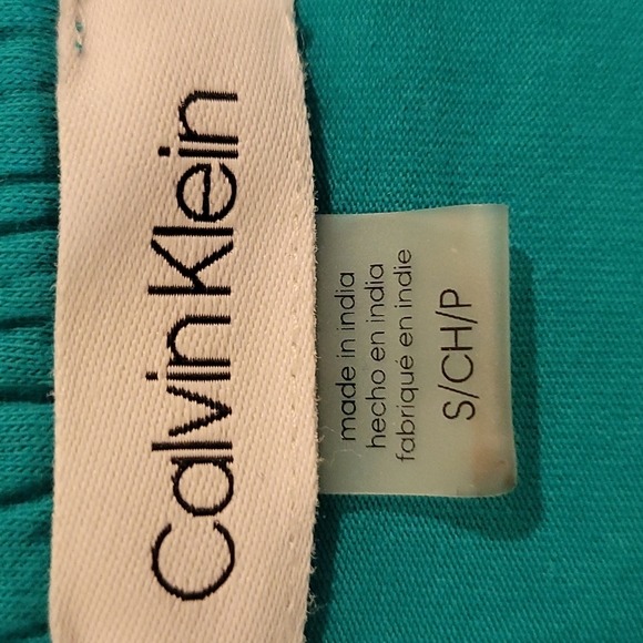 Calvin klein womens dress short sleeve blue and white detailing size small - Picture 4 of 7